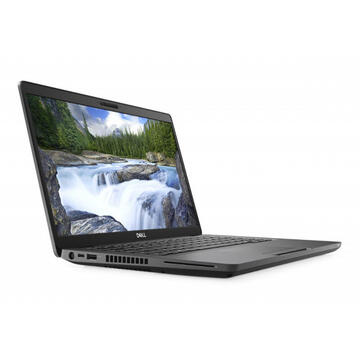 Notebook Dell Latitude 5401, Intel Core i5-9300H, 14inch, RAM 8GB, SSD 256GB, Intel UHD Graphics 630, Windows 10 Pro, Grey