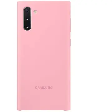 Capac protectie spate Silicone Cover Samsung Galaxy Note 10 (N970) Roz