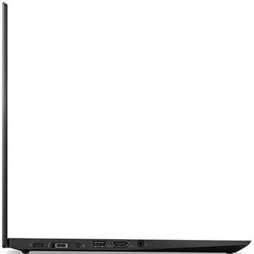 Notebook Lenovo 14'' ThinkPad T490s, FHD IPS, Procesor Intel® Core™ i7-8565U (8M Cache, up to 4.60 GHz), 16GB DDR4, 1TB SSD, GMA UHD 620, 4G LTE, Win 10 Pro, Black