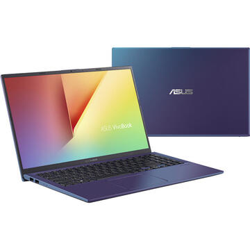 Notebook Asus VivoBook 15 X512DA-EJ172 15.6'' FHD Ryzen 5 3500U 8GB 512GB Radeon Vega 8 Peacock Blue