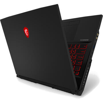 Notebook MSI Gaming 17.3'' GL75 9SE, FHD 120Hz, Procesor Intel® Core™ i7-9750H (12M Cache, up to 4.50 GHz), 8GB DDR4, 512GB SSD, GeForce RTX 2060 6GB, No OS, Black