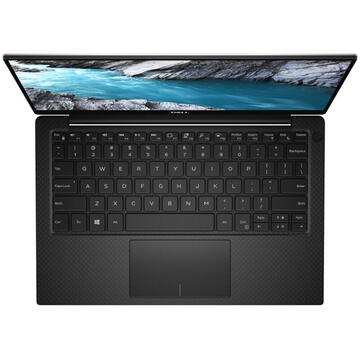 Notebook Dell XPS 13 7390, FHD InfinityEdge, Procesor Intel® Core™ i7-10510U (8M Cache, up to 4.90 GHz), 16GB, 512GB SSD, GMA UHD, Win 10 Pro, Silver, 3Yr BOS