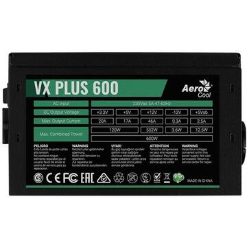 Sursa AeroCool VX Plus 600 600W