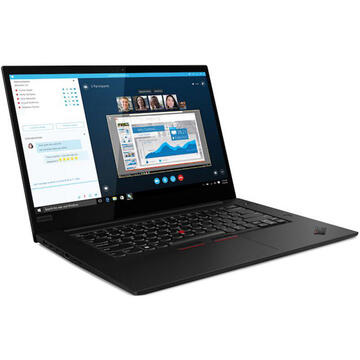 Notebook Lenovo ThinkPad X1 Extreme (2nd Gen), UHD IPS, Procesor Intel® Core™ i7-9750H (12M Cache, up to 4.50 GHz), 16GB DDR4, 512GB SSD, GeForce GTX 1650 4GB, Win 10 Pro, Black Weave