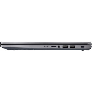 Notebook Asus 15.6'' X509FA, FHD, Procesor Intel® Core™ i3-8145U (4M Cache, up to 3.90 GHz), 4GB DDR4, 256GB SSD, GMA UHD 620, Win 10 Home, Grey