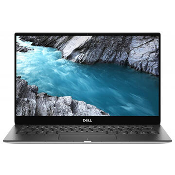 Notebook Dell New XPS 13 (7390), UHD Touch InfinityEdge, Procesor Intel® Core™ i7-10510U (8M Cache, up to 4.90 GHz), 16GB, 512GB SSD, GMA UHD, Win 10 Pro, Silver, 3Yr BOS