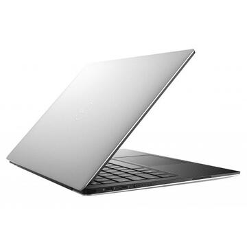 Notebook Dell New XPS 13 (7390), UHD Touch InfinityEdge, Procesor Intel® Core™ i7-10510U (8M Cache, up to 4.90 GHz), 16GB, 512GB SSD, GMA UHD, Win 10 Pro, Silver, 3Yr BOS