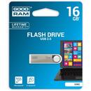 Memorie USB USB flash drive GoodRam UUN2 UUN2-0160S0R11 16GB; USB 2.0; Argintiu