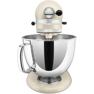 Robot de bucatarie KitchenAid Mixer Artisan 4.8L, Model 175, Almond Cream