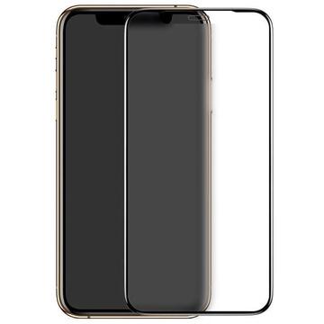 Folie sticla securizata premium full screen 3D frosted iPhone 11 Pro 0,30 mm Benks VPro+