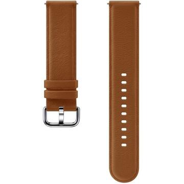 Samsung Galaxy Watch Active 2 Leather Strap Brown