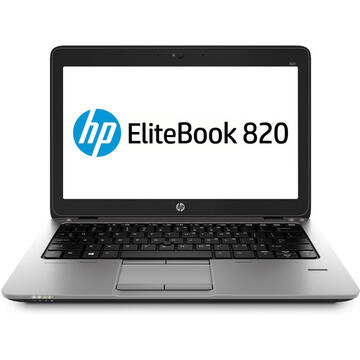 Laptop Refurbished Laptop HP Elitebook 820 G2, Intel Core i5-5200U 2.20GHz, 8GB DDR3, 240GB SSD, Webcam, 12 Inch