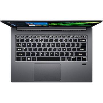 Notebook Acer Swift 3 SF314-57G, FHD, Procesor Intel® Core™ i5-1035G1 (6M Cache, up to 3.60 GHz), 8GB DDR4, 512GB SSD, GeForce MX350 2GB, Win 10 Home, Steel Gray