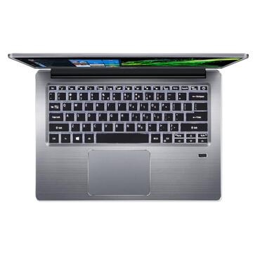 Notebook Acer Swift 3 SF314-58, FHD, Procesor Intel® Core™ i3-10110U (4M Cache, up to 4.10 GHz), 8GB DDR4, 512GB SSD, GMA UHD, Win 10 Home, Silver