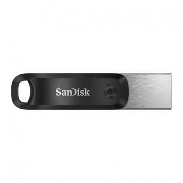 Memorie USB USB flash drive SanDisk iXpand GO SDIX60N-128G-GN6NE (128GB; Lightning, USB 3.0; silver color)