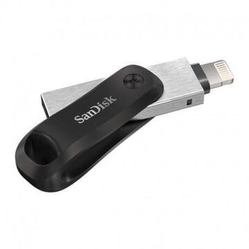 Memorie USB USB flash drive SanDisk iXpand GO SDIX60N-256G-GN6NE (256GB; Lightning, USB 3.0; silver color)