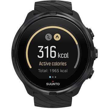 Smartwatch Watch sports Suunto 9 G1 All Black SS050257000 (Shock resistance)
