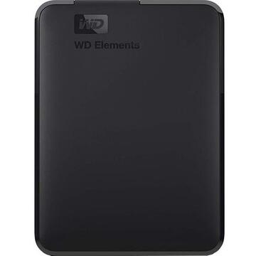 Hard disk extern Western Digital EHDD 5TB WD 2.5" ELEMENTS USB 3.0 BK