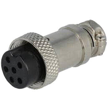 Microfon Midland electret 6 pini seria Precision pentru statii 48/78/248/248 XL/278 Cod C714