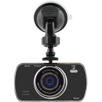 Camera video auto DVR auto SilverCloud Voyager S1200 Full HD 1080p cu display 3&#34; si card de 8GB inclus
