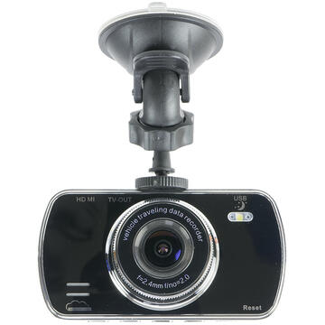 Camera video auto DVR auto SilverCloud Voyager S1200 Full HD 1080p cu display 3&#34; si card de 8GB inclus