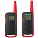Statie radio Statie radio PMR portabila Motorola TALKABOUT T62 RED set cu 2 buc