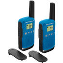 Statie radio Statie radio PMR portabila Motorola TALKABOUT T42 BLUE set cu 2 buc