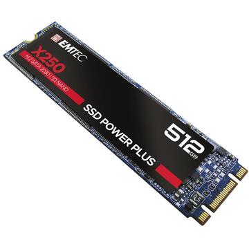SSD EMTEC INTERN X250 512GB SATA M2 2280