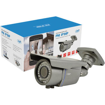 Kit supraveghere video PNI House - NVR 16CH 1080P si 4 camere PNI IP1MP 720p cu IP varifocale