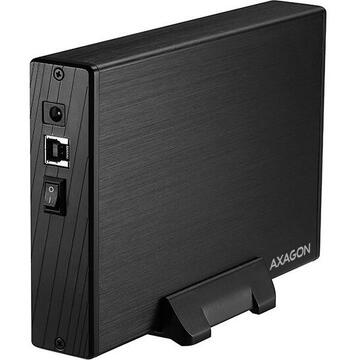 HDD Rack AXAGON EE35-XA3, USB 3.0, compatibil 3.5 inch SATA HDD, Aluminiu, Negru