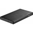 HDD Rack AXAGON EE25-XA3, USB 3.0, compatibil 2.5 inch SATA HDD/SSD, 3 Gbit/s, Aluminiu, Negru