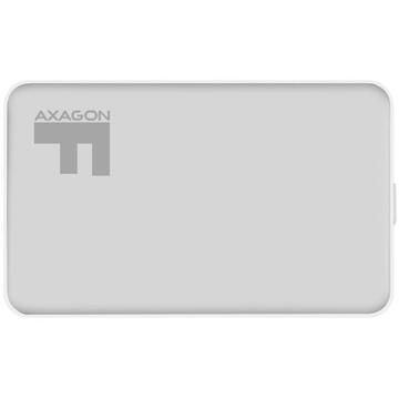 HDD Rack AXAGON EE25-F6S, USB 3.0, compatibil 2.5 inch SATA HDD/SSD, 6 Gbit/s, Metal, Argintiu