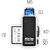 Card reader AXAGON CRE-X1, USB 2.0, 5 in 1, SD, microSD, MS, CF, XD, Negru