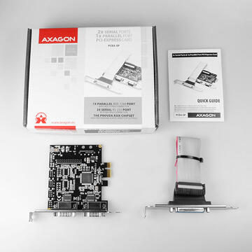 AXAGON PCI-Express Adapter 2x Serial + 1x Parallel