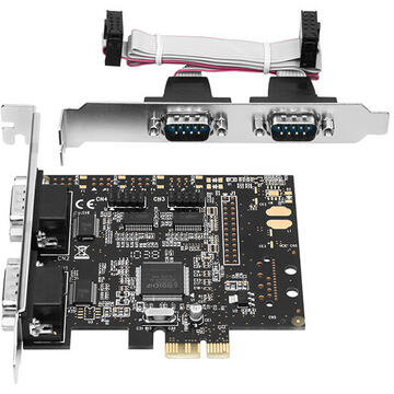AXAGON PCI-Express Adapter 4x Serial Port