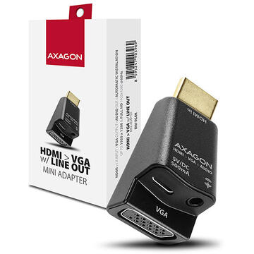 AXAGON Adaptor HDMI 1.4 > VGA RVH-VGAM