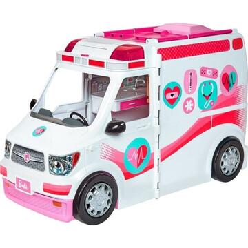 Mattel Barbie 2-in-1 ambulance play set (with light & noise)