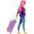Barbie travel doll (pink) and accessories - FWV26