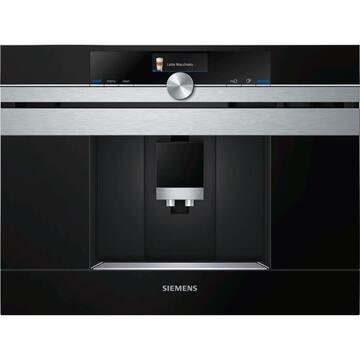 Espressor Siemens CT636LES1, fully automatic (black / stainless steel)