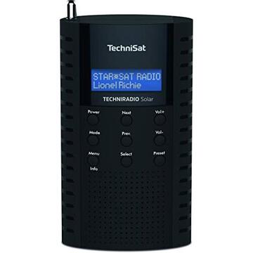 TechniSat TECHNIRADIO Solar (black, DAB +, FM)