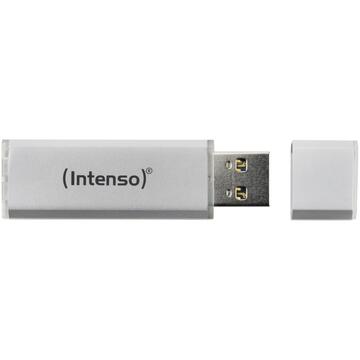 Memorie USB Intenso USB 32GB 20/35 Ultra Line Argintiu USB 3.0, Citire 35 MB/s, Scriere 20 MB/s