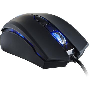 Mouse Ttesports Talon blue, Negru, 3000 dpi, USB