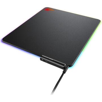 Mousepad Asus ROG Balteus, RGB  iluminare Aura Sync, Negru