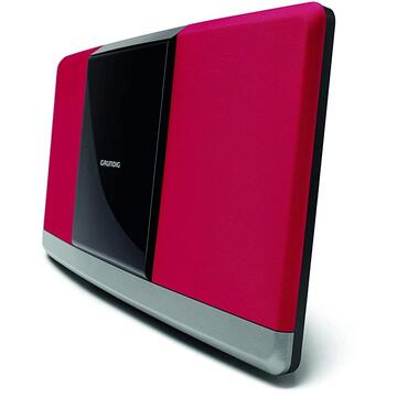 Grundig WMS 3000 (Rosu, radio, Bluetooth, USB, CD)