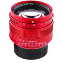 Obiectiv foto DSLR Obiectiv 7Artisans 50mm F1.1 RED pentru Leica M-mount