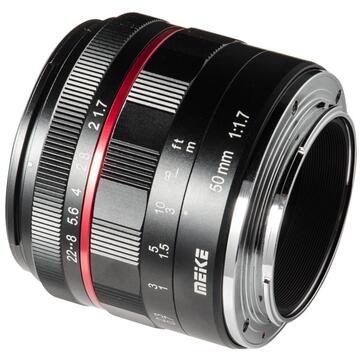 Obiectiv foto DSLR Obiectiv manual Meike 50mm F1.7 pentru Canon EOS R-mount