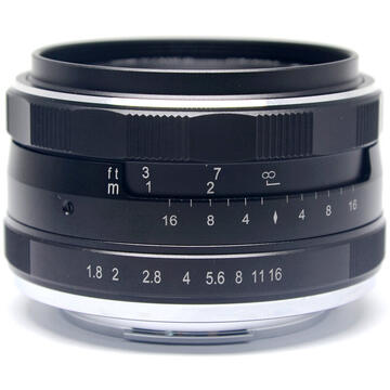 Obiectiv foto DSLR Obiectiv manual Meike 25mm F1.8 pentru Nikon 1