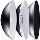 Blitz FalconEyes Reflector Beauty Dish argintiu cu grid 40cm - montura Bowens