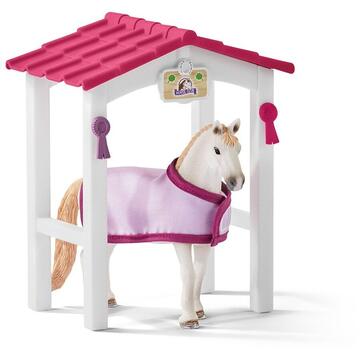 Schleich Horse Club - Horse stall with Lusitano mare (42368)