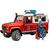 Bruder Professional Series Land Rover Defender Station Wagon fire department vehicle with fireman with fire-extinguisher - 02596